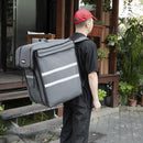 Vogue Isolierter Lieferrucksack, Grau, 550 x 400 x 400 mm