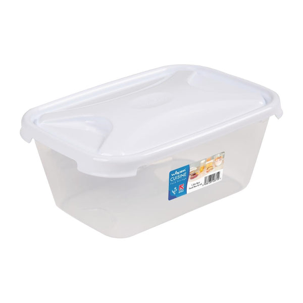 Wham Cuisine Polypropylen-Lunchbox zur Aufbewahrung von Lebensmitteln, 1,2 l