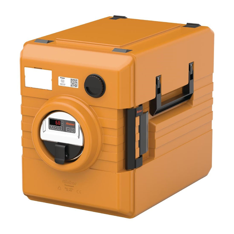 Rieber Convection Heated Food Transport Trolley Plastic