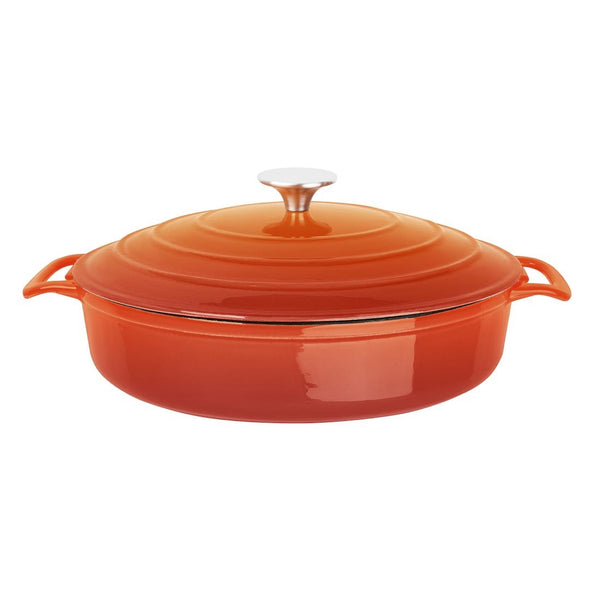 Vogue Orange Runde Schmorpfanne 3,5Ltr