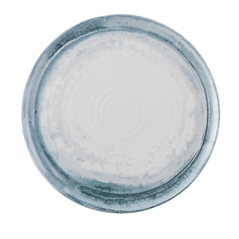 Dudson Makers Finca Limestone Organic Coupe Flat Plate 317.5mm (Pack of 6)