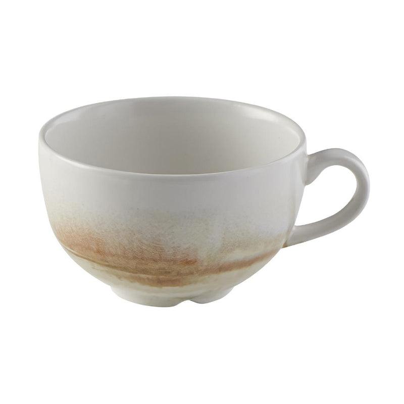 Dudson Makers Finca Sandstein Cappuccino-Tasse, 340 ml, 12 Stück