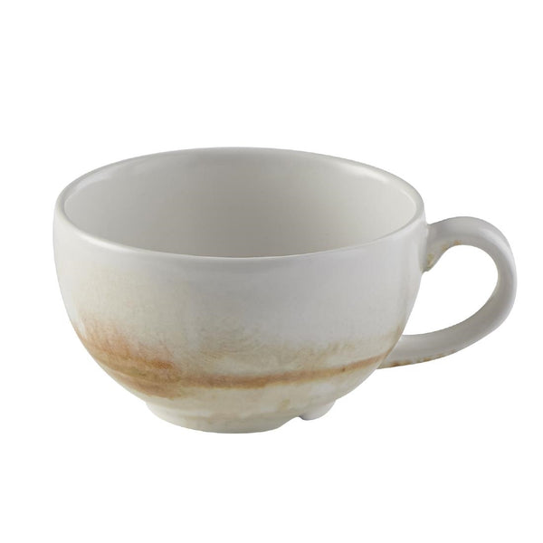 Dudson Makers Finca Sandstein Cappuccino-Tasse, 227 ml, 12 Stück