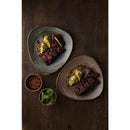 Churchill Stonecast Raw Lotus Teller, braun, 229 mm, 12 Stück