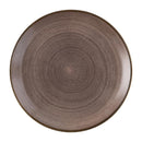 Churchill Stonecast Raw Evolve Coupe Plate Brown 286mm (Pack of 12)