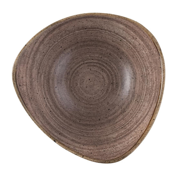 Churchill Stonecast Raw Lotusschale, Braun, 178 mm, 12 Stück