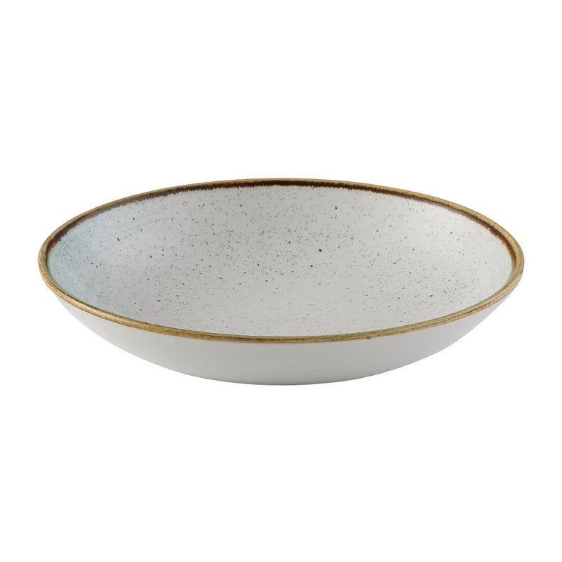 Churchill Stonecast Accents Evolve Coupe Bowl Duck egg 248mm (Pack of 12)