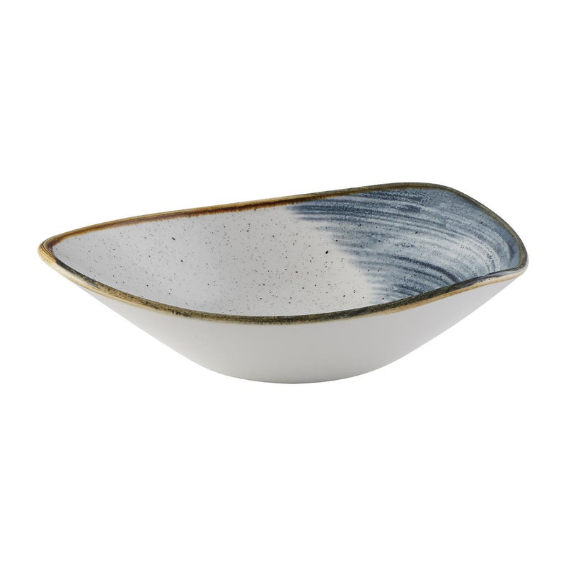 Churchill Stonecast Accents Lotus Bowl Blueberry 229mm (Pack of 12)