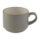 Churchill Stonecast Profile Tasse Empilable Gris 227 ML (Paquet de 12)