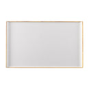 Plateau Buffet Rectangulaire Churchill en Mélamine Stonecast 530x325mm (Pack de 2)