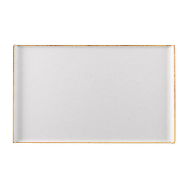 Churchill Melamine Stonecast Rectangular Buffet Tray 530x325mm (Pack of 2)