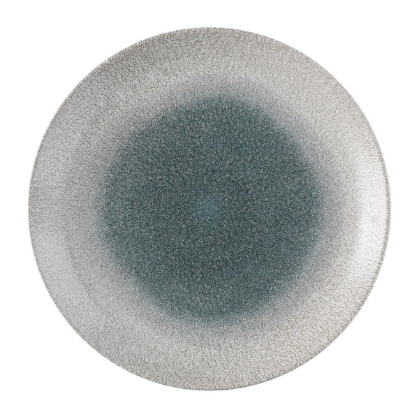 Churchill Raku Duo Agate Deep Coupe Plate Topaz 279mm (Pack of 12)