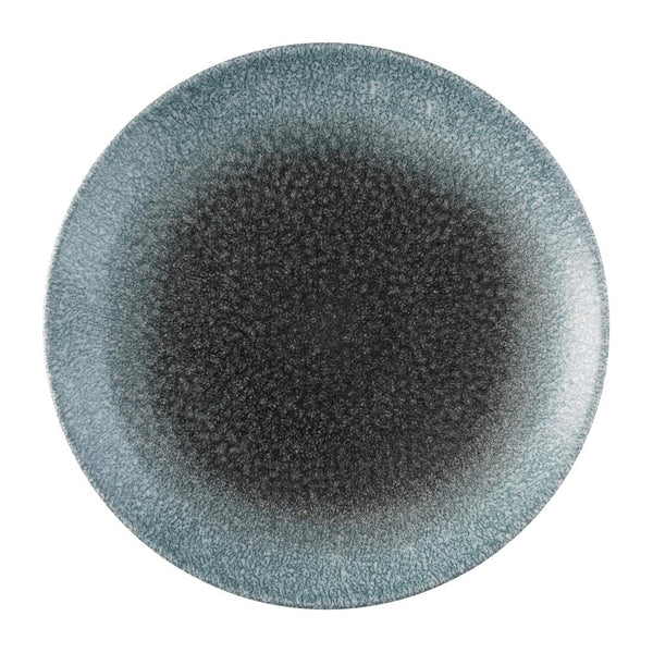 Churchill Raku Duo Evolve Coupe Plate Topaz Quartz 286mm (Pack of 12)