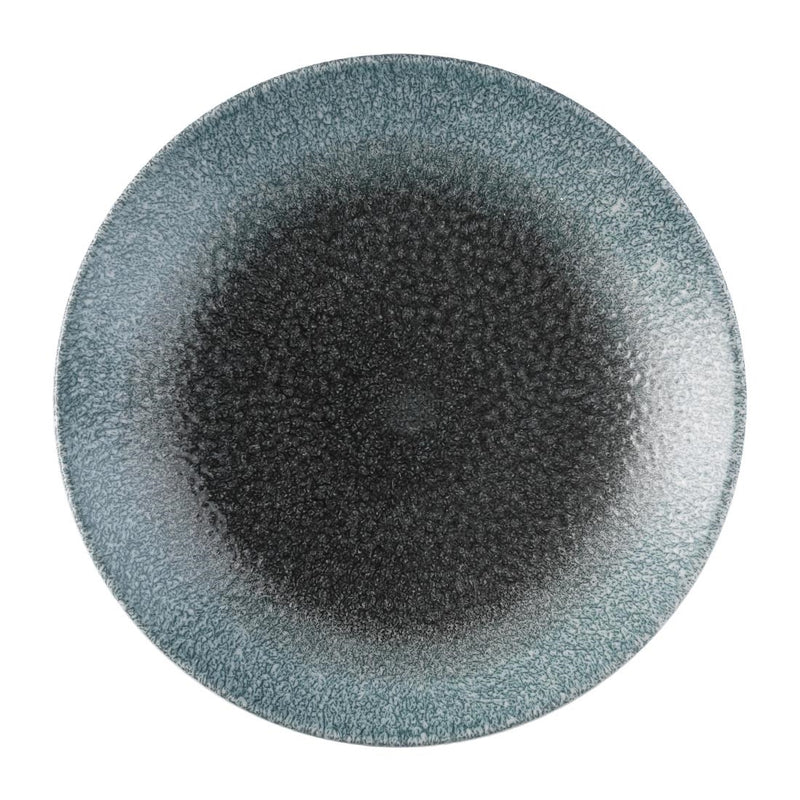 Churchill Raku Duo Evolve Coupe Bowl Topaz Quartz 248mm (Pack of 12)