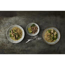 Churchill Studio Prints Homespun Accents Jasper Evolve Coupe Schüssel, Grau, 248 mm, 12 Stück