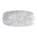 Churchill Studio Prints Kintsugi Pearl Chefs länglicher Teller, Grau, 287 x 152 mm, 12 Stück