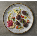 Churchill Studio Prints Homespun Accents Jasper Evolve Coupe Teller, Grau, 286 mm, 12 Stück