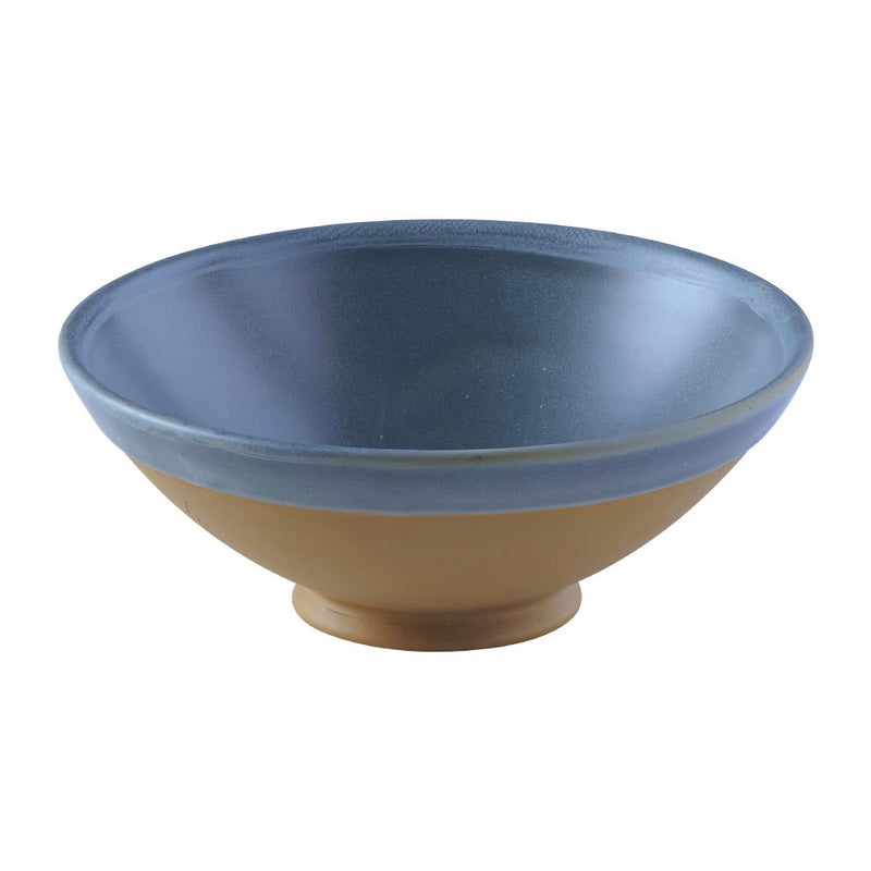 Churchill Emerge Oslo Footed Bowl Blue 200mm (Pack of 6)