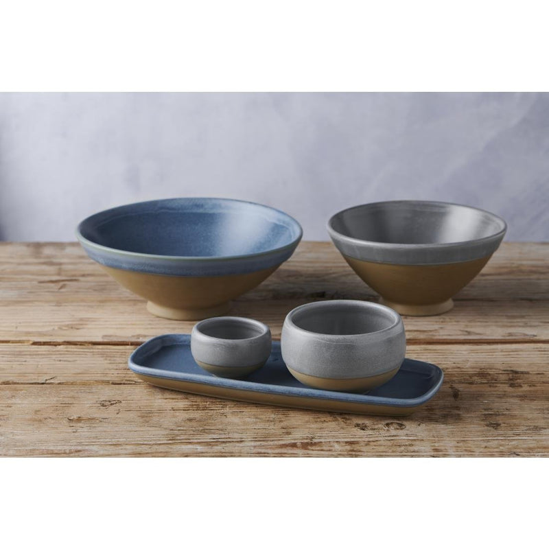 Churchill Emerge Seattle Footed Bowl Grey 200mm (Pack of 6)