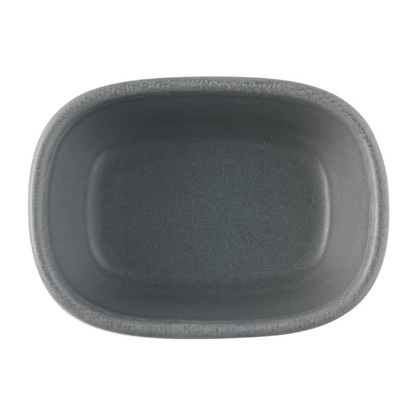 Churchill Emerge Seattle Dish Grey 120x90x50mm (Pack of 6)