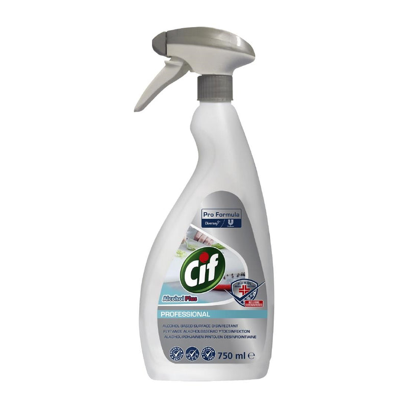 Cif Pro Formula Alcohol Plus Oberflächendesinfektionsmittel, gebrauchsfertig, 750 ml