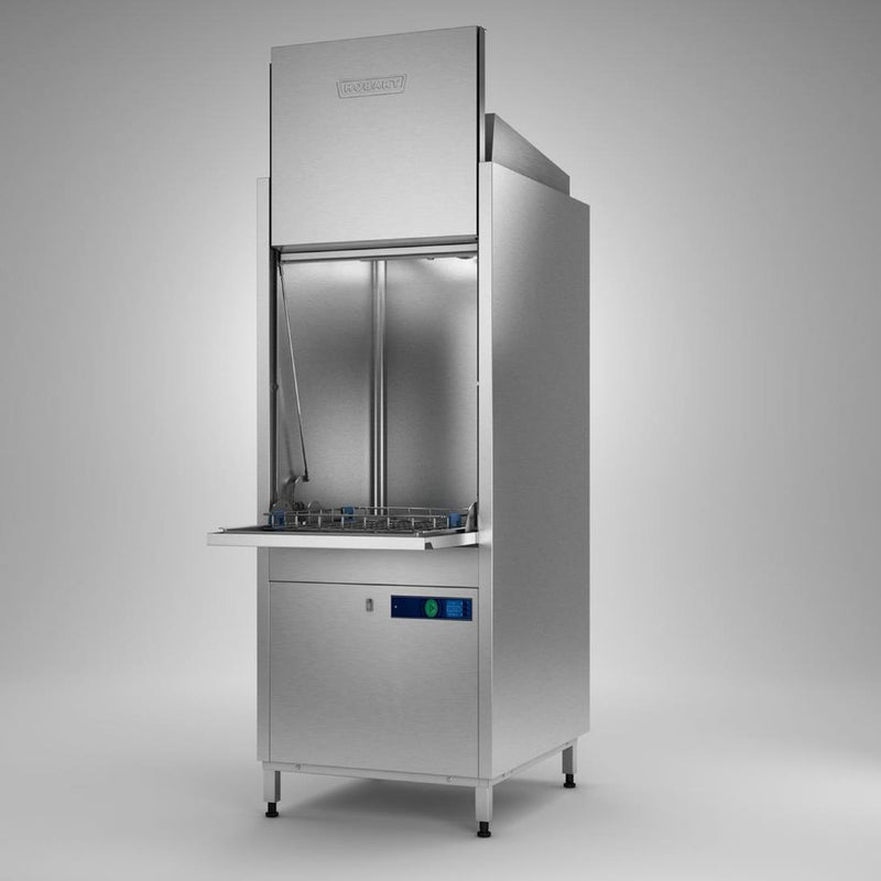 Hobart-Gerätewaschmaschine mit Abfluss und Abwärmerückgewinnung UXRCS-10A
