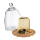 APS Holztablett mit Glasabdeckung 185 mm