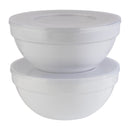 APS Casual Polypropylen-Abdeckungsset 205 mm (5er-Pack)