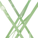 Bolero Round Pavement Style Steel Folding Table Light Green 595mm