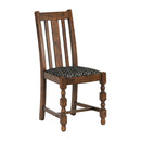 Mayfair Esszimmerstuhl mit gepolstertem Black Diamond-Sitz (2er-Pack)