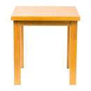 Kendal Square Dining Table Soft Oak 700x700mm