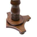 Islington Poseur Quadratischer Tisch, dunkles Holz, 700 x 700 mm