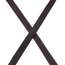 Southside Schürze Ersatz-Doghook-PU-Riemen Schokolade (2er-Pack)