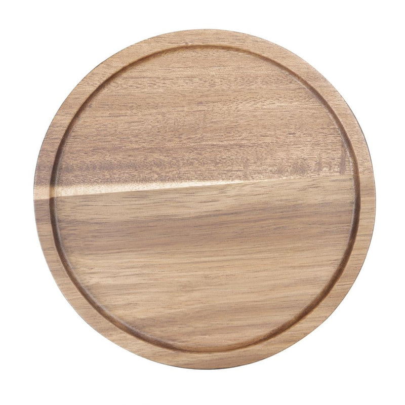 Olympia Acacia Round Plates 150(D)mm