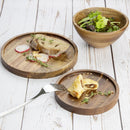 Runde Platten aus Olympia-Akazienholz, 150 (D) mm