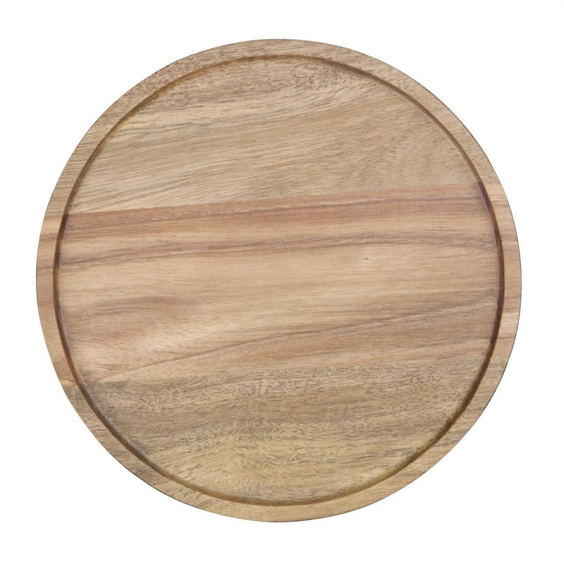 Olympia Acacia Round Plates 200(D)mm