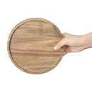 Runde Platten aus Olympia-Akazienholz, 200 (D) mm