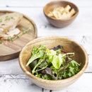 Olympia-Schalen aus Akazienholz, 150 (T) x 76 (H) mm