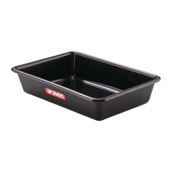 Araven Deep Food Tray Schwarz 2Ltr