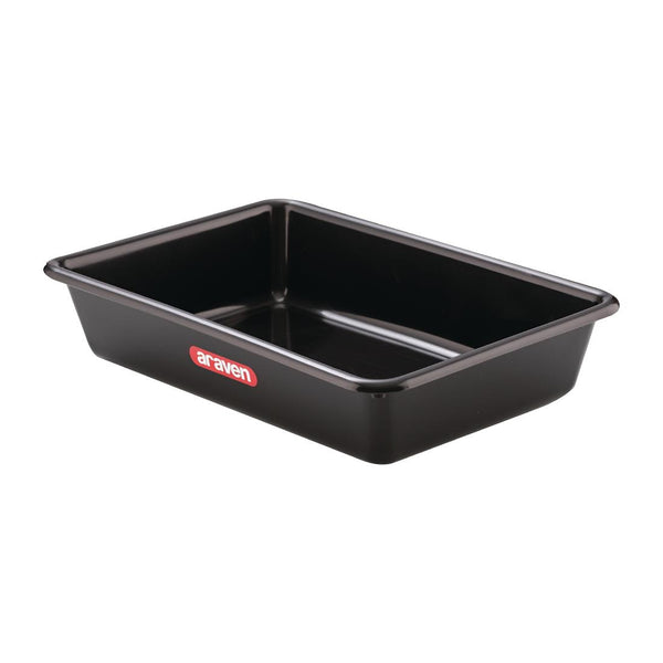 Araven Deep Food Tray Schwarz 3Ltr