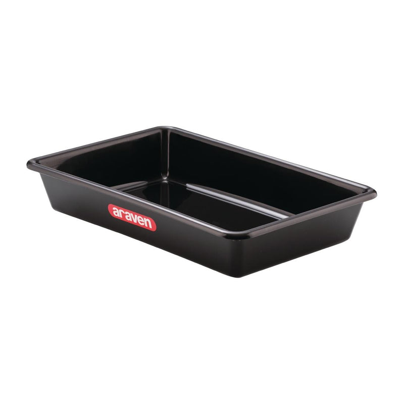 Araven Deep Food Tray Schwarz 5Ltr