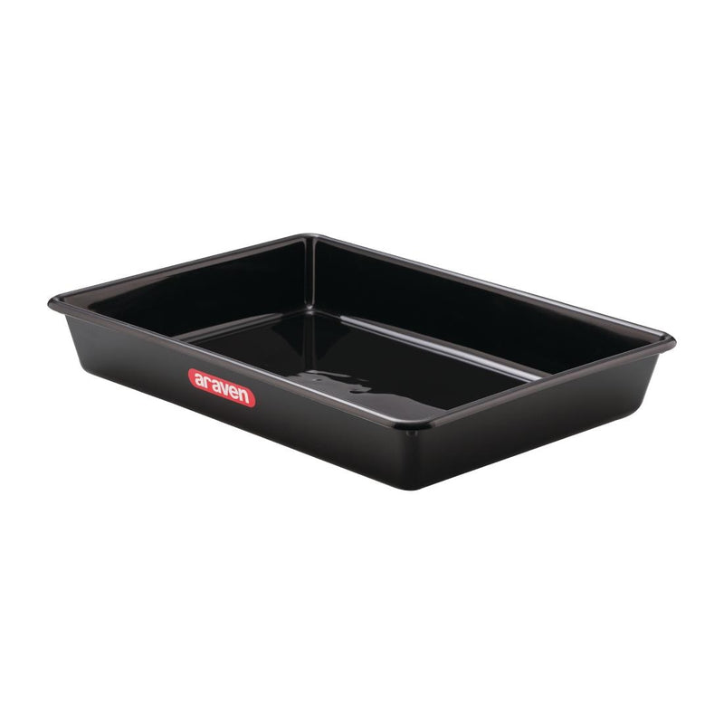 Araven Deep Food Tray Schwarz 8Ltr