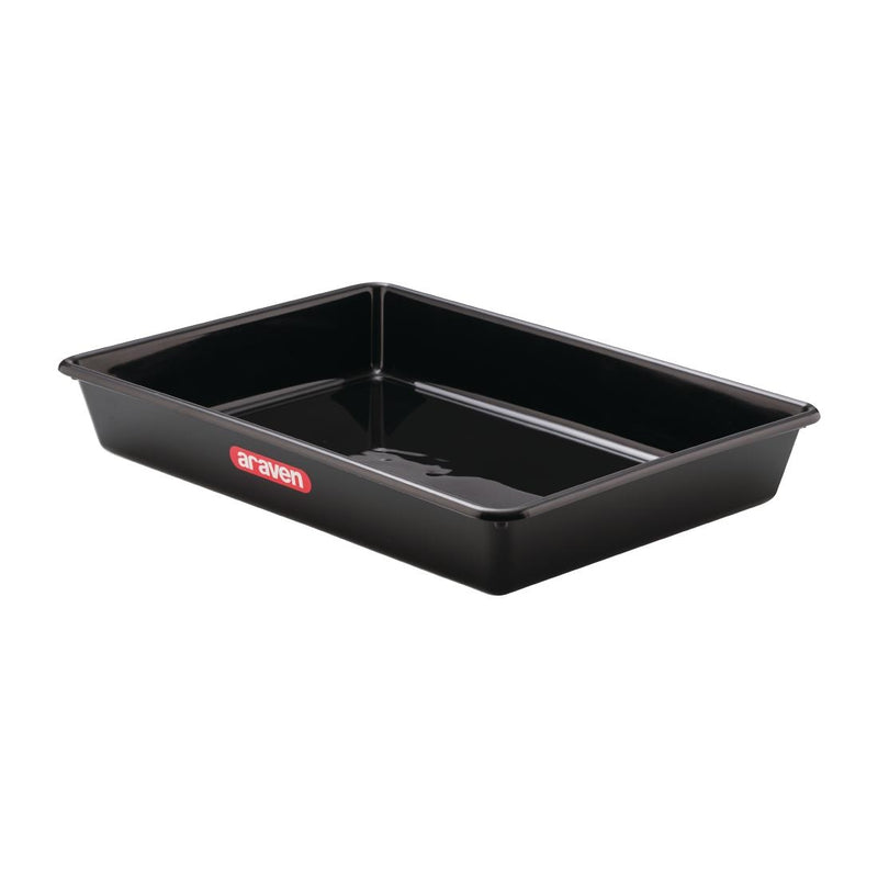 Araven Deep Food Tray Schwarz 10Ltr