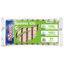 Spontex Sponrex 100 Recycled Scouring Sponge (pk10)