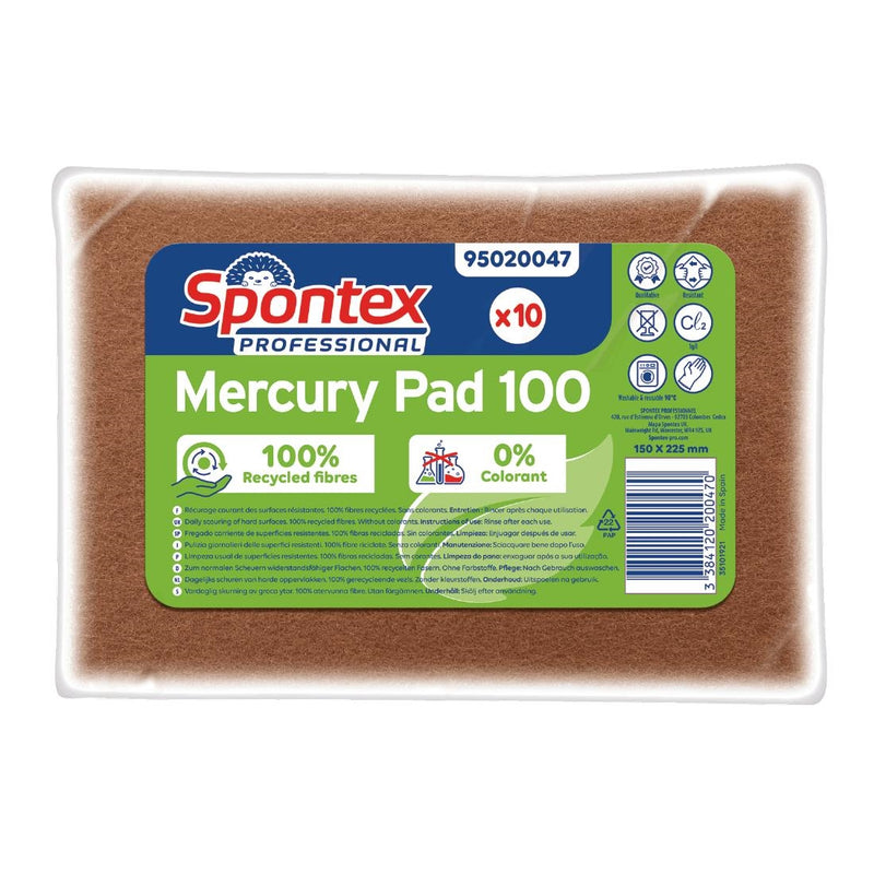 Spontex Mercury Recycling-Scheuerschwamm (10 Stück)
