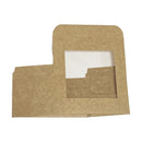 Fiesta Recycelbare Blumenbox mit PET-Fenster, 70 x 125 mm (500 Stück)