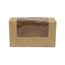 Fiesta Recycelbare Blumenbox mit PET-Fenster, 70 x 125 mm (500 Stück)