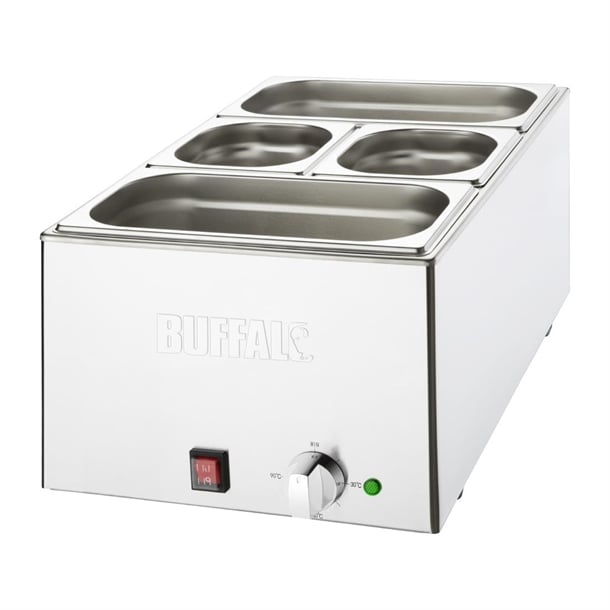 Buffalo Bain Marie mit Pfannen