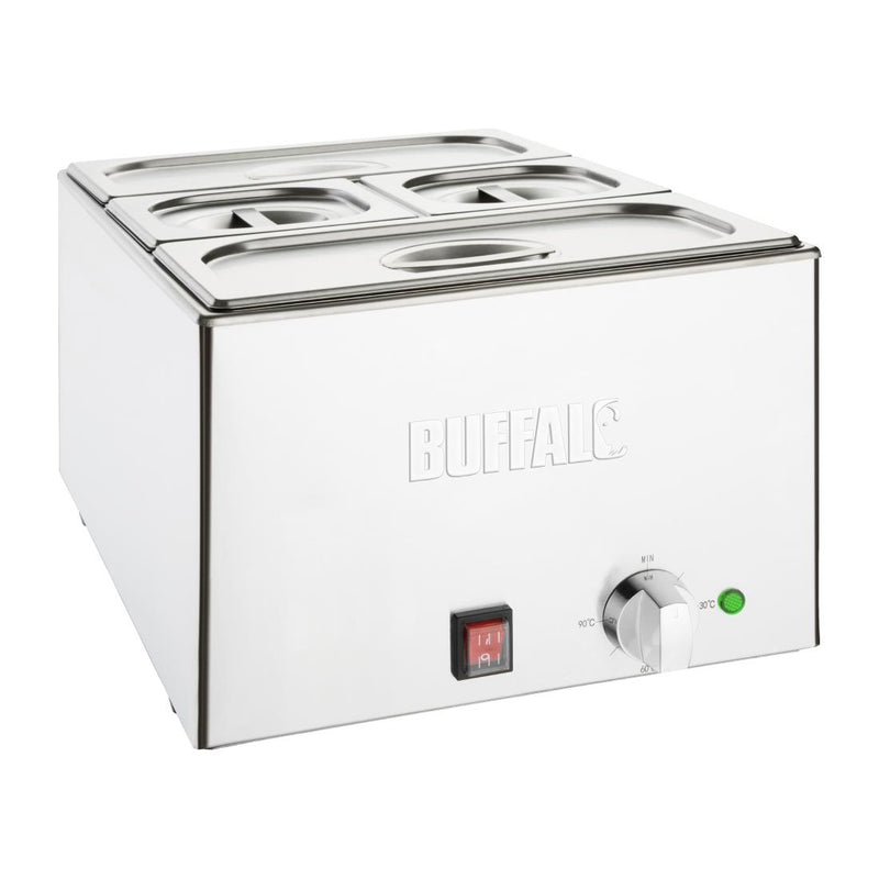 Buffalo Bain Marie mit Pfannen