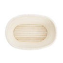 Vogue Rattan-Gärkörbchen, oval, 210 x 150 x 80 mm